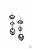 The GLOW Must Go On! - Silver Earrings - Paparazzi Accessories