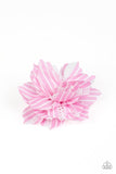 STRIPE For The Picking - Pink Hair Clip - Paparazzi Accessories
