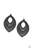 one-beach-at-a-time-black-earrings-paparazzi-accessories