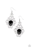 Happily Ever AFTERGLOW - Black Earrings - Paparazzi Accessories