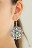 Grove Groove - Green Earrings - Paparazzi Accessories
