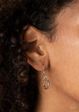 Elliptical Essence - Silver Necklace - Paparazzi Accessories