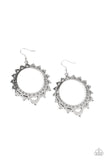 Casually Capricious - Silver Earrings - Paparazzi Accessories