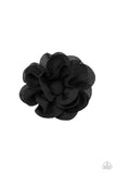Summer Soiree - Black Hair Clip - Paparazzi Accessories