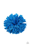 neon-garden-blue-hair clip-paparazzi-accessories