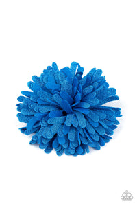 Neon Garden - Blue Hair Clip - Paparazzi Accessories