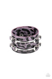 safari-scene-purple-bracelet-paparazzi-accessories