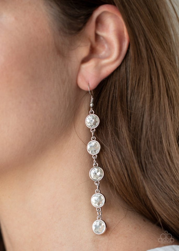 trickle-down-twinkle-white-earrings-paparazzi-accessories