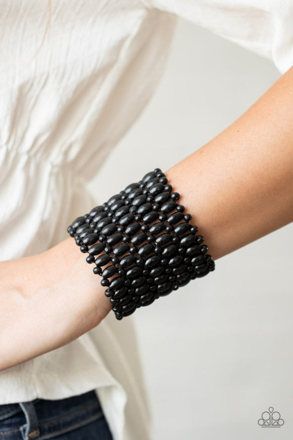 way-down-in-kokomo-black-bracelet-paparazzi-accessories