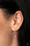 Subliminal Sparkle - Pink Necklace - Paparazzi Accessories