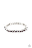 Starry Social - Purple Bracelet - Paparazzi Accessories
