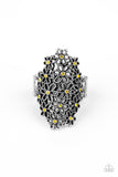youre-a-sunflower-yellow-ring-paparazzi-accessories