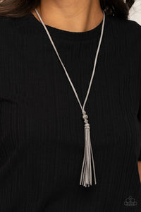 hold-my-tassel-silver-necklace-paparazzi-accessories