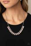 Frozen in TIMELESS - Pink Necklace - Paparazzi Accessories