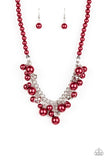 Prim and POLISHED - Red Necklace - Paparazzi Accessories