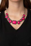 Lets Get Loud - Pink Necklace - Paparazzi Accessories