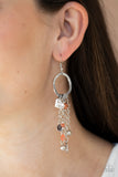 Charm School - Orange Earrings - Paparazzi Accessories