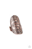 tiki-trail-copper-ring-paparazzi-accessories