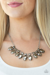Extra Enticing - Silver Necklace - Paparazzi Accessories