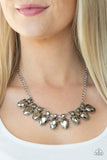 Extra Enticing - Silver Necklace - Paparazzi Accessories