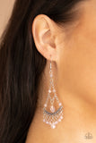 First In SHINE - Pink Earrings - Paparazzi Accessories