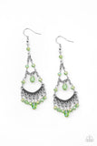 first-in-shine-green-earrings-paparazzi-accessories