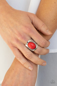 Elemental Essence - Red Ring - Paparazzi Accessories