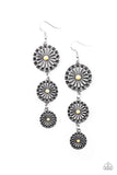 festively-floral-yellow-earrings-paparazzi-accessories