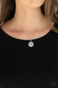 Choose Faith - Silver Necklace - Paparazzi Accessories