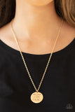 Light It Up - Gold Necklace - Paparazzi Accessories