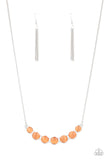 serenely-scalloped-orange-necklace-paparazzi-accessories