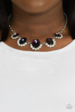 The Queen Demands It - Purple Necklace - Paparazzi Accessories