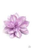 gala-garden-purple-hair clip-paparazzi-accessories