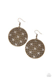 metallic-mosaic-brass-earrings-paparazzi-accessories