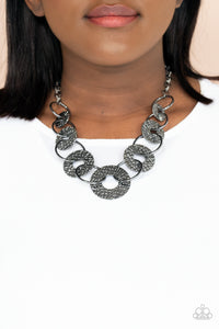 Industrial Envy - Black Necklace - Paparazzi Accessories