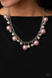Galactic Gala - Pink Necklace - Paparazzi Accessories