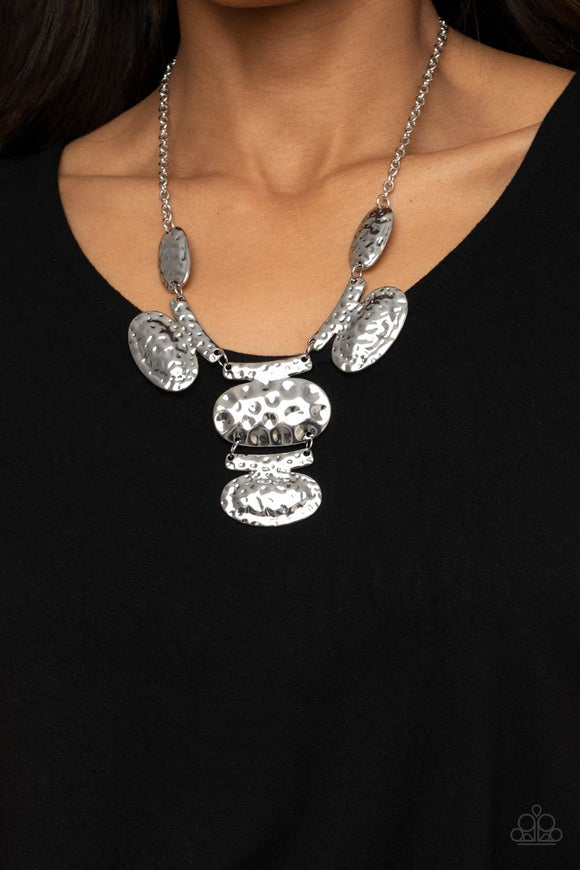 Gallery Relic - Silver Necklace - Paparazzi Accessories
