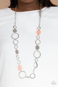 Colorful Combo - Orange Necklace - Paparazzi Accessories