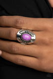 Santa Fe Sanctuary - Purple Ring - Paparazzi Accessories