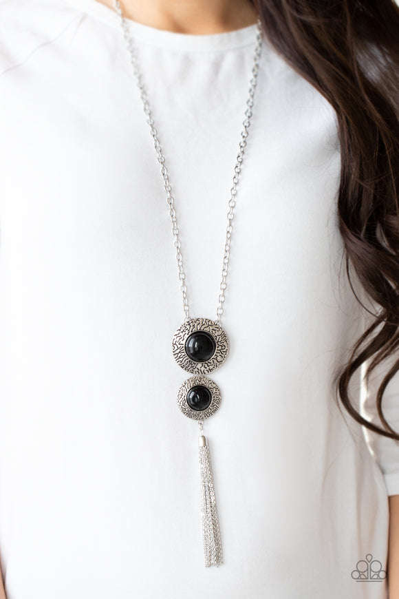 Abstract Artistry - Black Necklace - Paparazzi Accessories