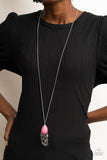 Musically Mojave - Pink Necklace - Paparazzi Accessories