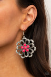 Dazzling Dewdrops - Pink Earrings - Paparazzi Accessories