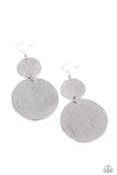 status-cymbal-silver-earrings-paparazzi-accessories
