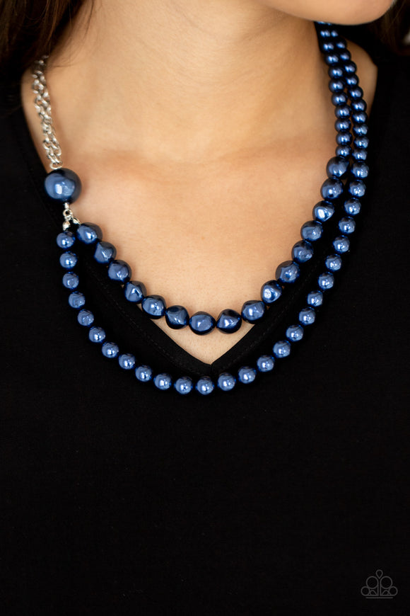 Remarkable Radiance - Blue Necklace - Paparazzi Accessories