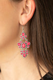 VACAY The Premises - Pink Earrings - Paparazzi Accessories