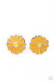 budding-out-orange-post earrings-paparazzi-accessories