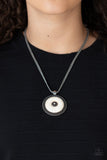 EPICENTER of Attention - White Necklace - Paparazzi Accessories