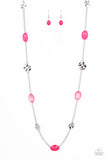 glossy-glamorous-pink-necklace-paparazzi-accessories