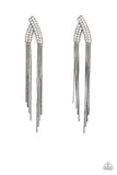 it-takes-two-to-tassel-black-post earrings-paparazzi-accessories