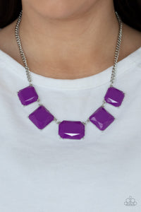 Instant Mood Booster - Purple Necklace - Paparazzi Accessories
